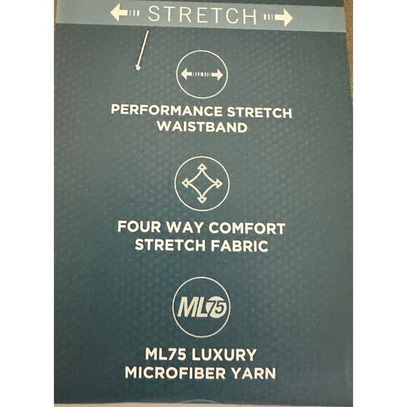 Greg Norman Men's Ultimate 5 Pocket Performance Stretch Tech Pants - NWT 36x32 - Picture 5 of 5